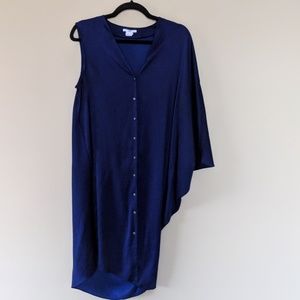 Helmut Lang asymmetrical dress / tunic EUC